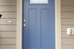 1637 sunrise painted front door